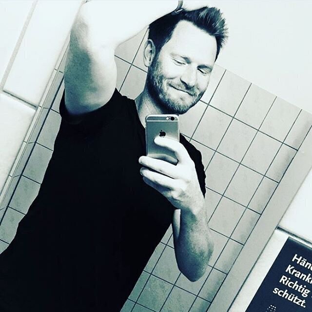 Herr Montag mit einem Selfie