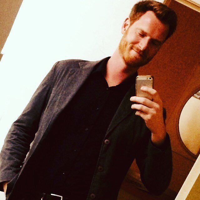 Herr Montag mit einem Selfie im Jacket